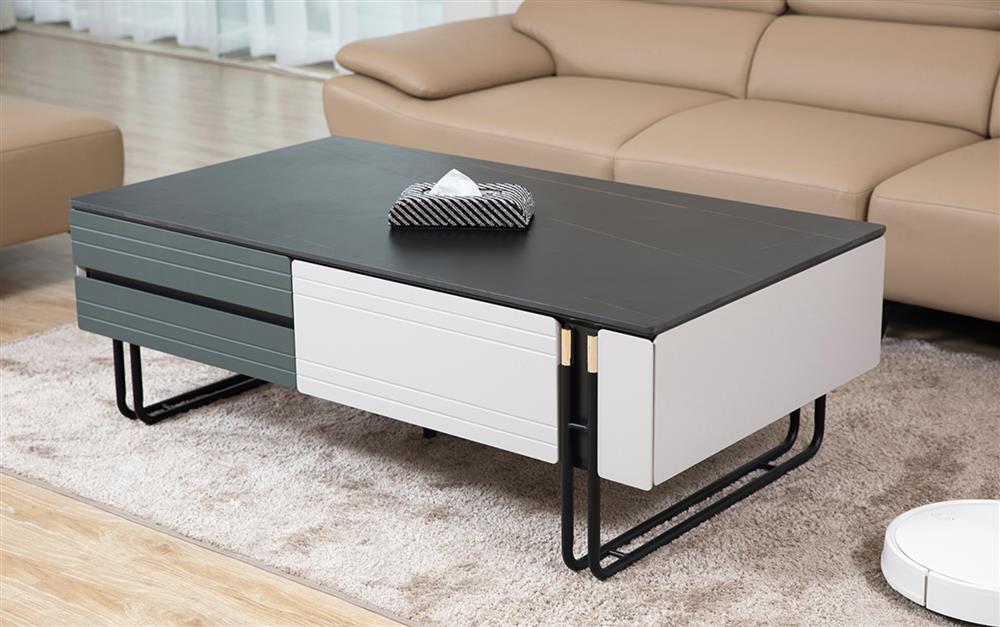 Bàn trà hiện đại trong không gian sống