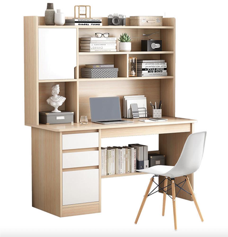 Bàn làm việc có kệ sách